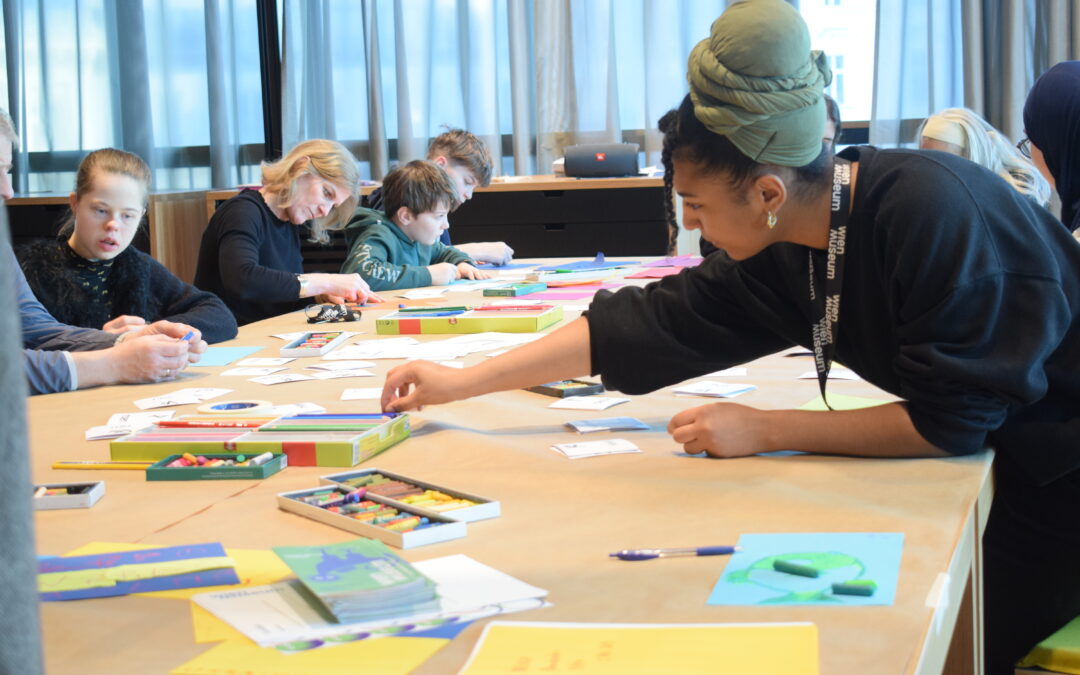 Schreib/Mal/Empowermentkunst-Workshops im Rahmen des Projekts WIRD